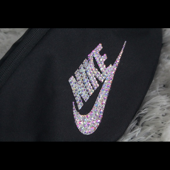 Custom Rhinestone Nike Fanny Pack (3 sections!!) - Picture 2 of 6